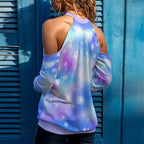 Cosmic Candy Bear Peekaboo Sweater