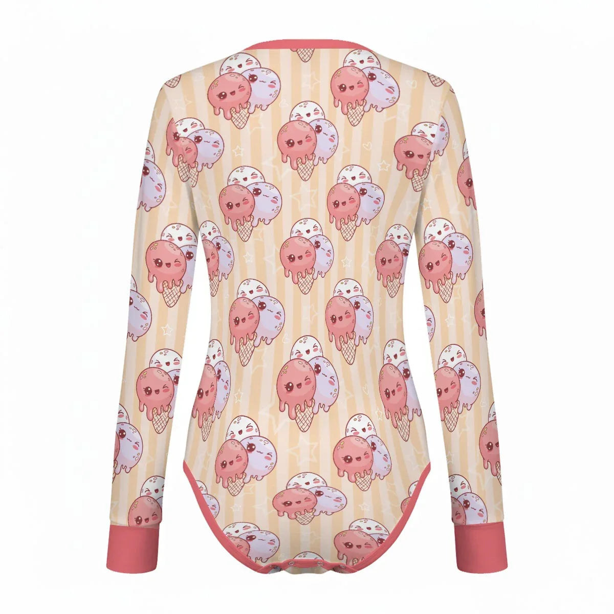 Sweet Scoop Long Sleeve CuddleSuit - Puppy's Aesthetics