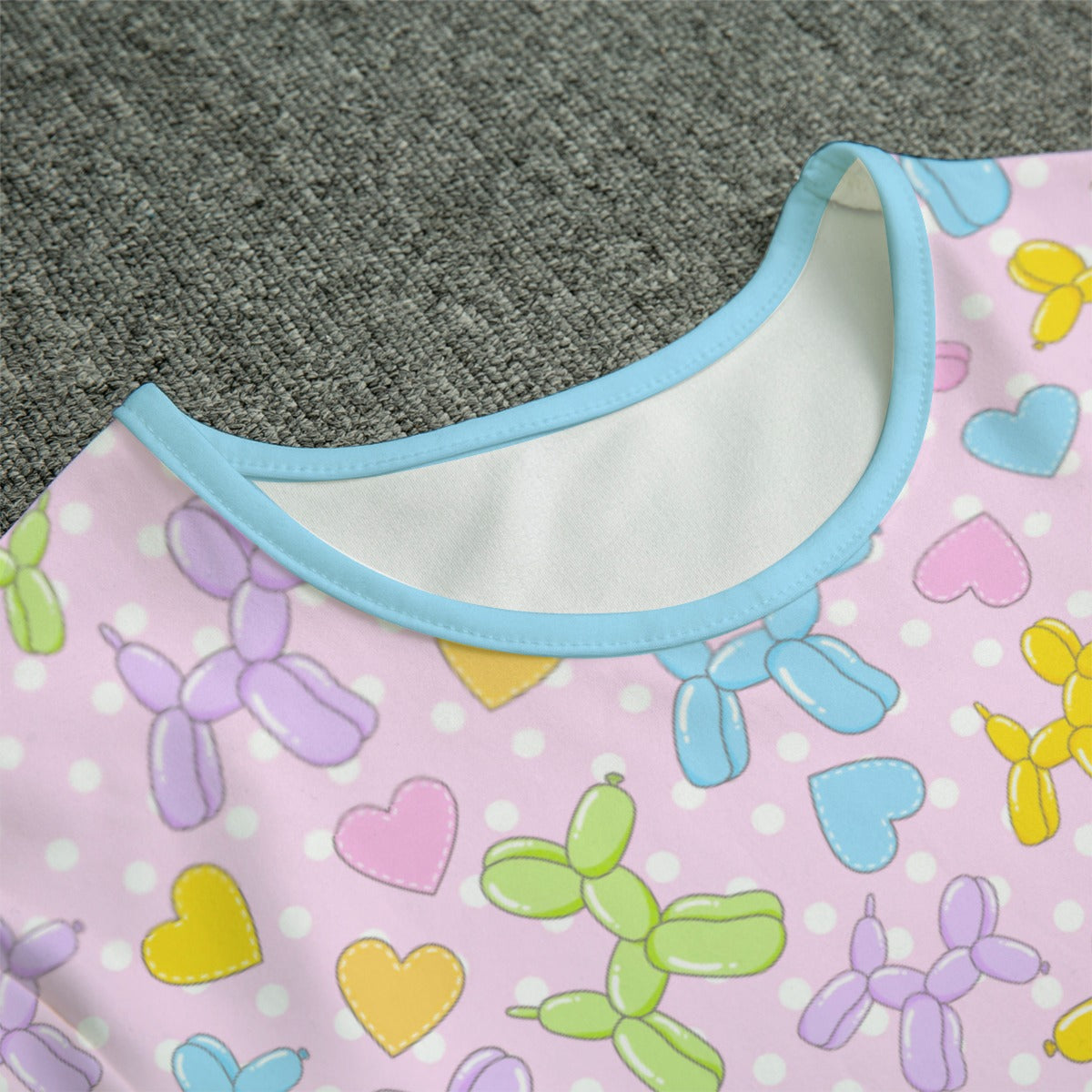 Pastel Balloon Dogs Adult Unisex CuddleSuit