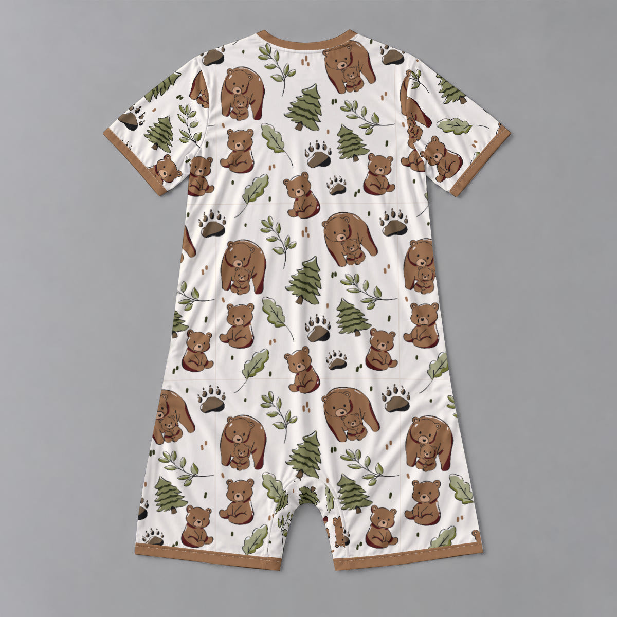 Little Bear Hugs Play Snap Romper