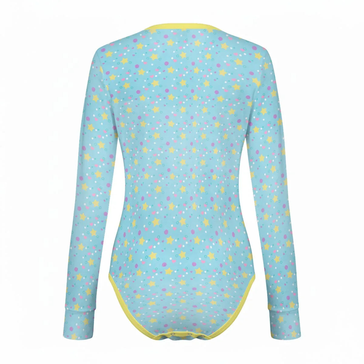 Dreamy Stars Long Sleeve CuddleSuit - Puppy's Aesthetics