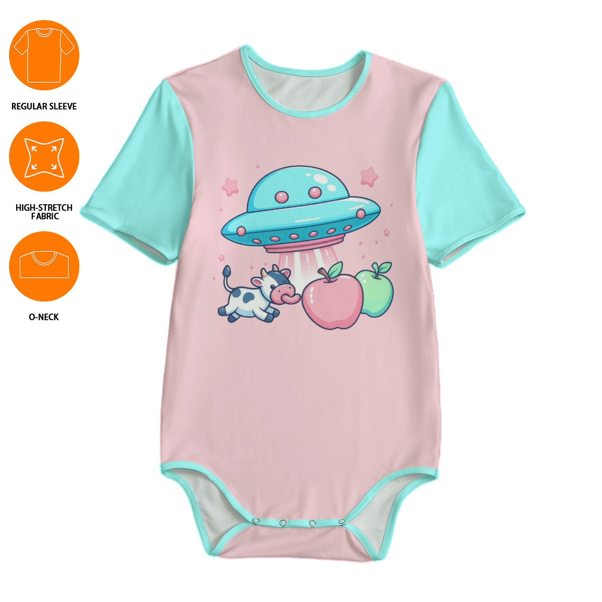 UFO Cow Adult Unisex Onesie