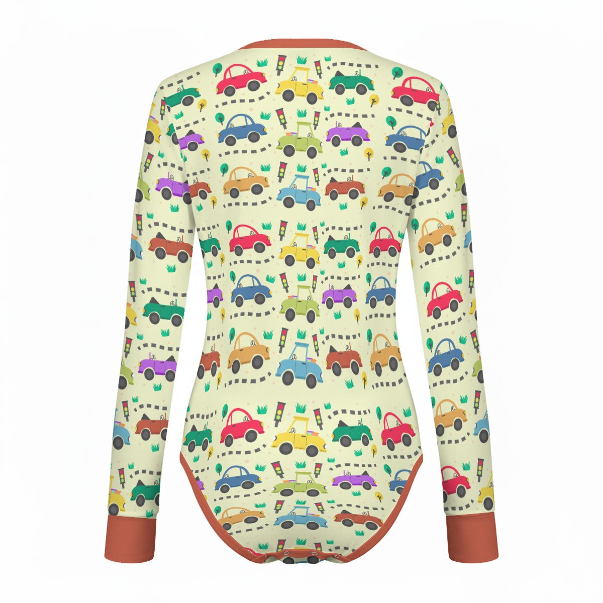 Little Road Trip Long Sleeve CuddleSuit