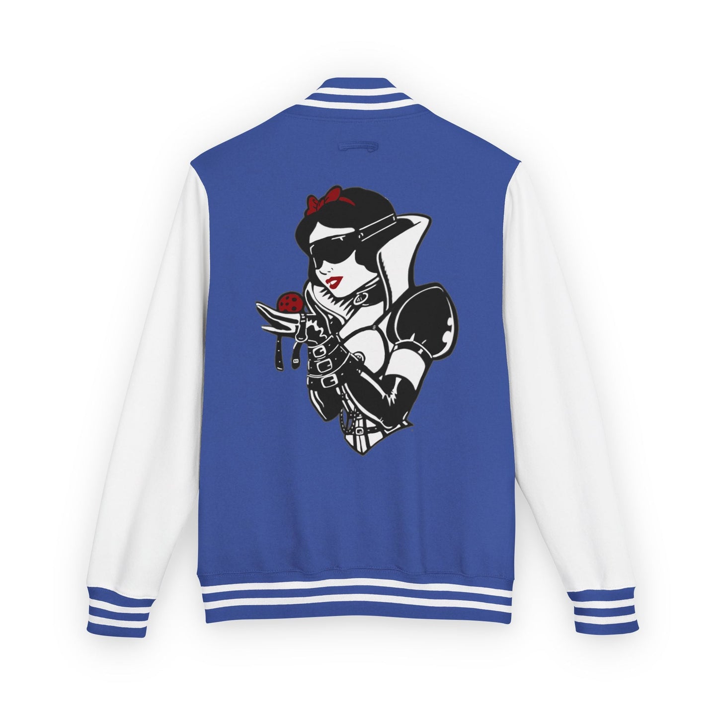 Snow White Unisex Heavyweight Letterman Jacket
