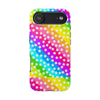 Starry Sprinkle Rainbow Tough iPhone Case