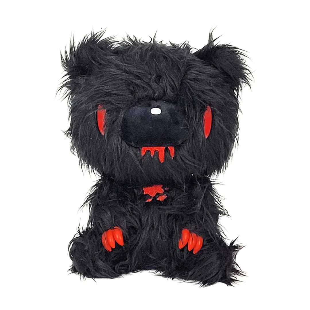 Shaggy Fur Black Gloomy Bear 7" Plush - Puppy's Aesthetics
