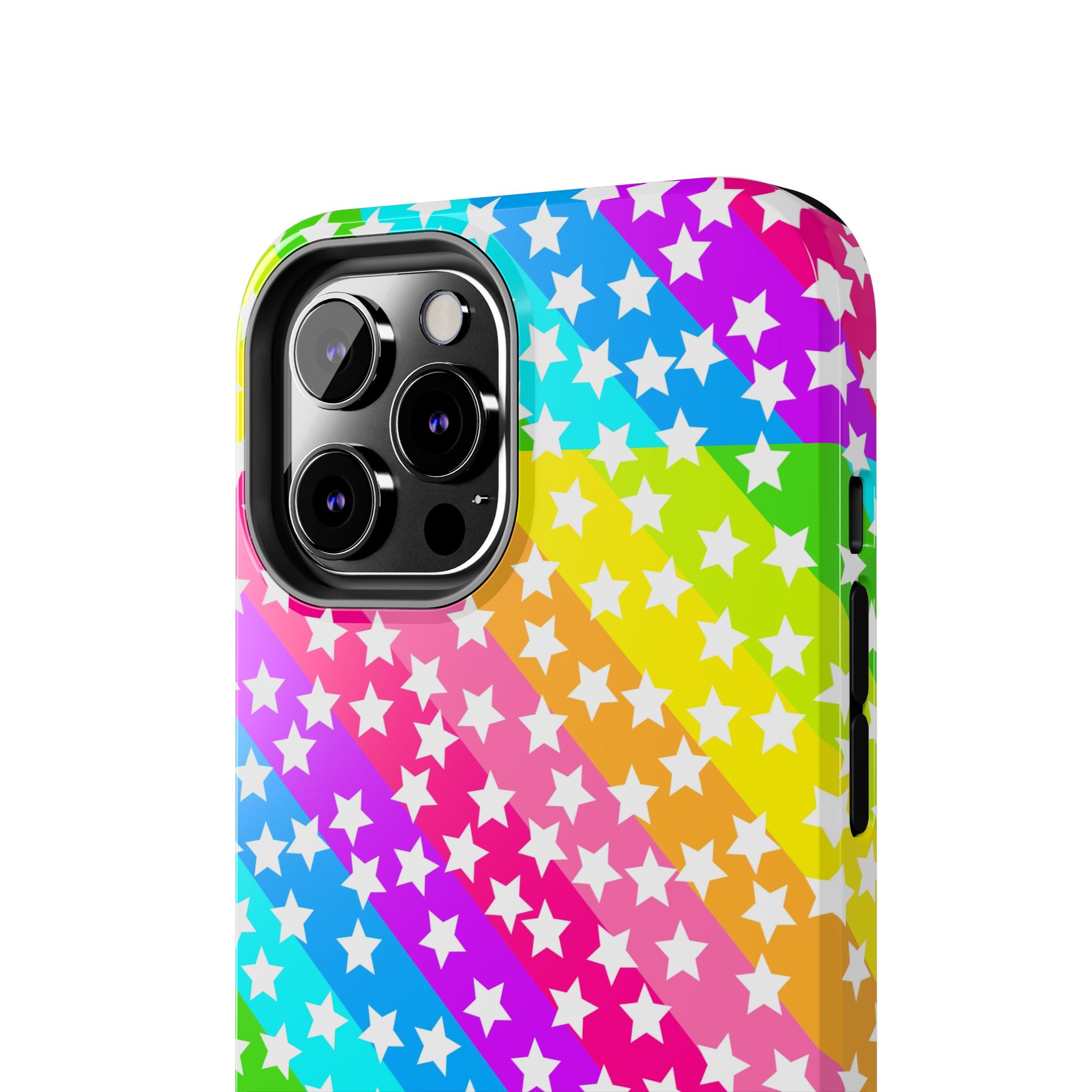 Starry Sprinkle Rainbow Tough iPhone Case