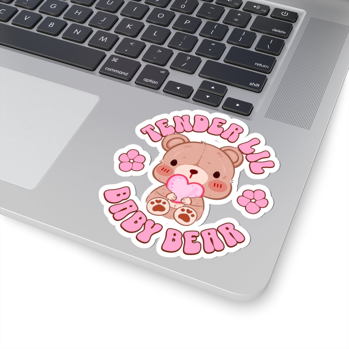 Tender Lil Baby Bear Kiss-Cut Sticker - Puppy's Aesthetics