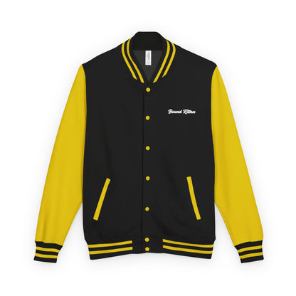 Snow White Unisex Heavyweight Letterman Jacket