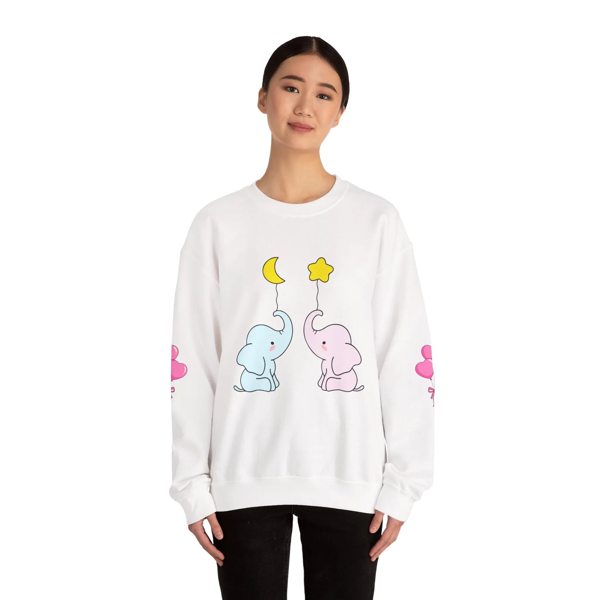 Baby Elephant Cotton Play Sweater - Puppy's Aesthetics
