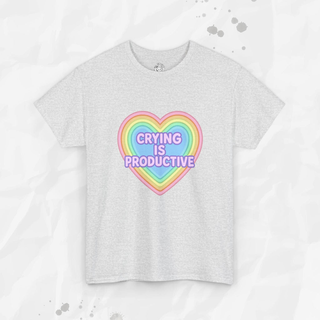 Crying Is Productive T-Shirt (Colors)