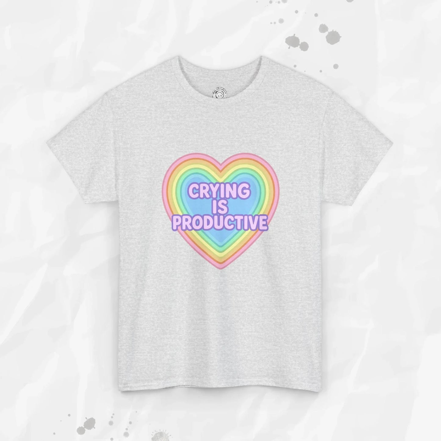 Crying Is Productive T-Shirt (Colors) - Puppy's Aesthetics