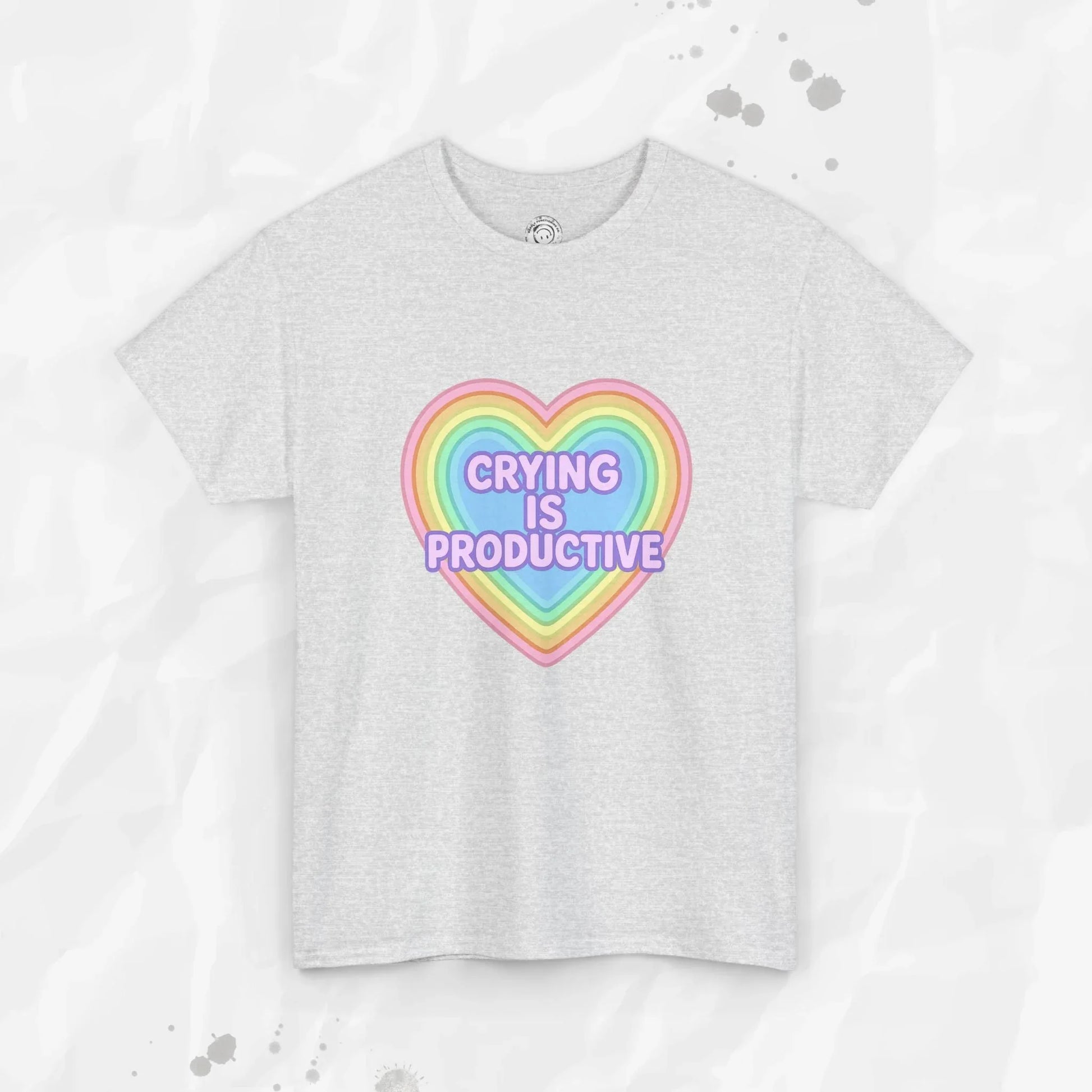 Crying Is Productive T-Shirt (Colors) - Puppy's Aesthetics