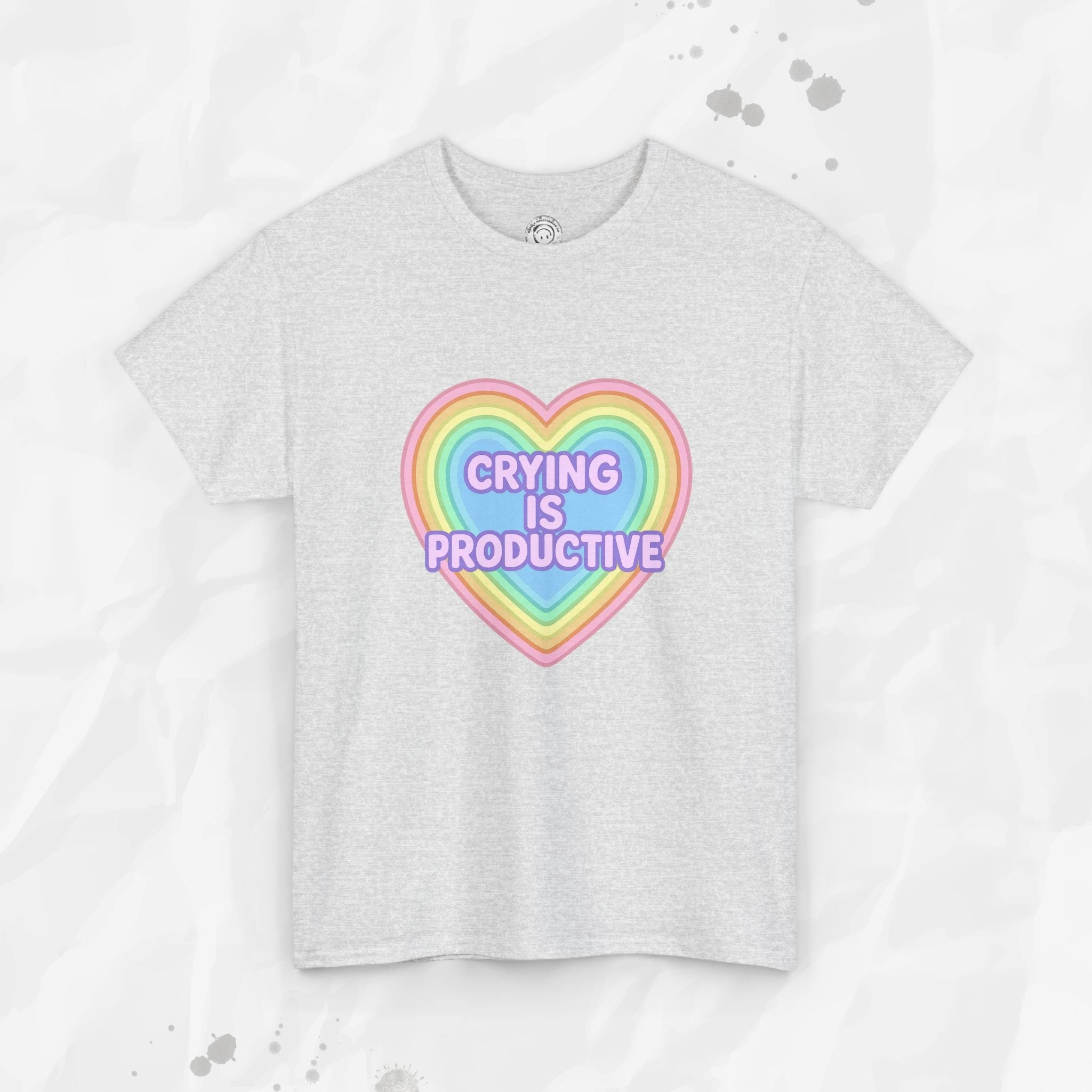 Crying Is Productive T-Shirt (Colors)
