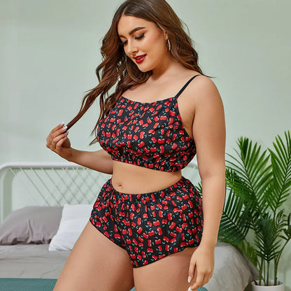Plus Size Lace Romance Lingerie - Puppy's Aesthetics