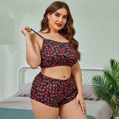 Plus Size Lace Romance Lingerie - Puppy's Aesthetics