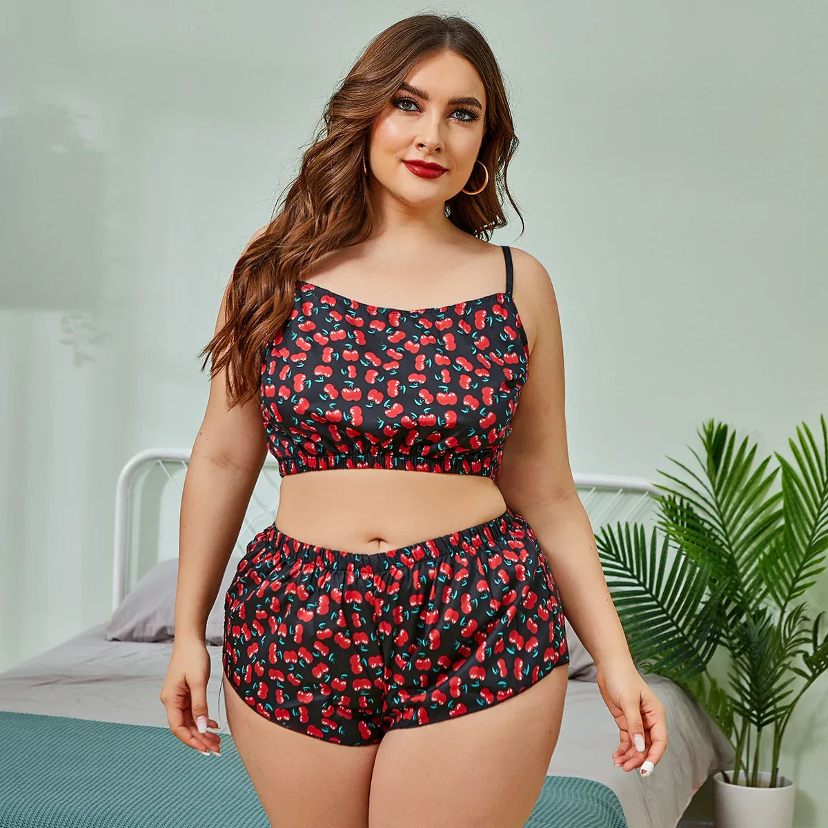 Plus Size Lace Romance Lingerie - Puppy's Aesthetics