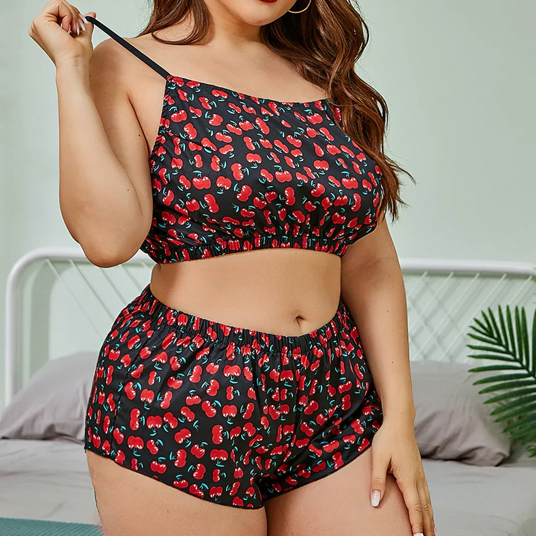 Plus Size Lace Romance Lingerie - Puppy's Aesthetics