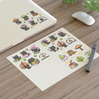 Cozy Familiar Sticker Sheet - Puppy's Aesthetics