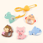 Chew & Coo Silicone Animal Teether Friend