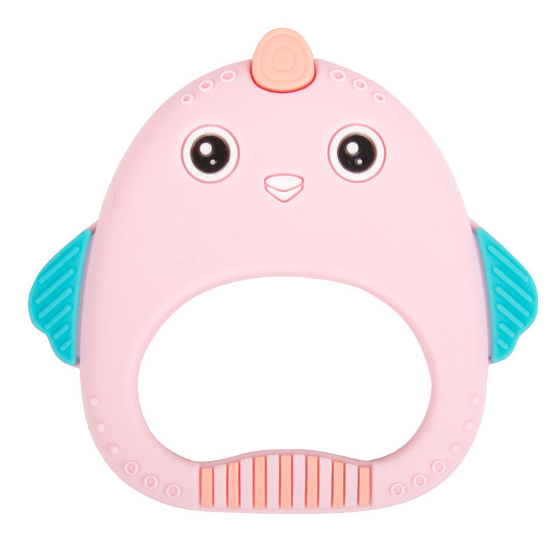 Chew & Coo Silicone Animal Teether Friend