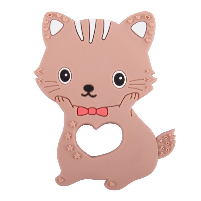 Chew & Coo Silicone Animal Teether Friend