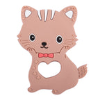 Chew & Coo Silicone Animal Teether Friend