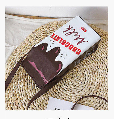Sweet Sip Milk Carton Shoulder Bag