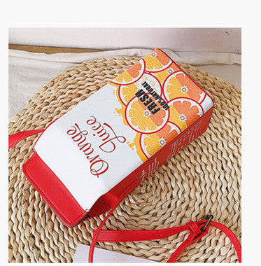 Sweet Sip Milk Carton Shoulder Bag