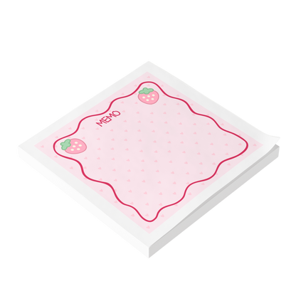 Strawberry Memo Post-it® Note Pad