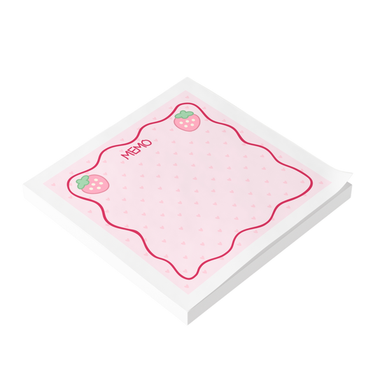 Strawberry Memo Post-it® Note Pad