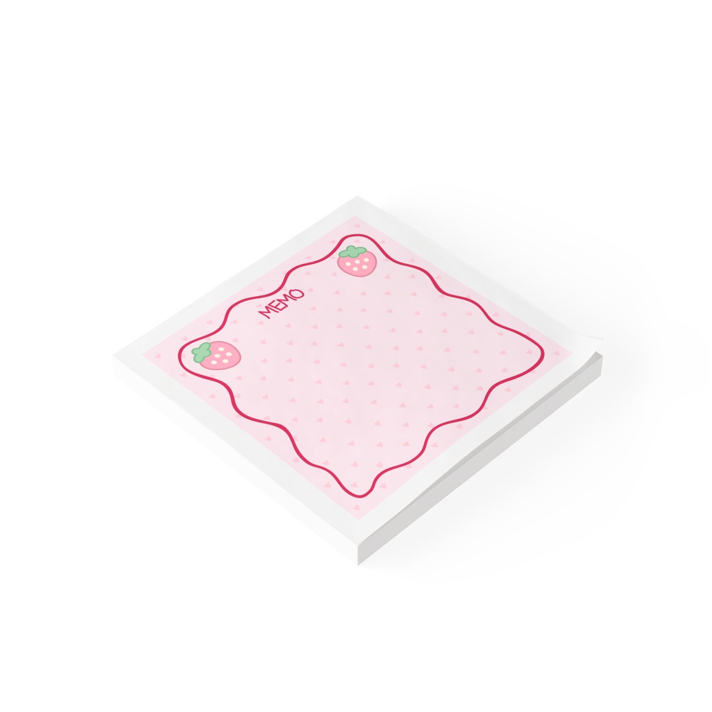 Strawberry Memo Post-it® Note Pad