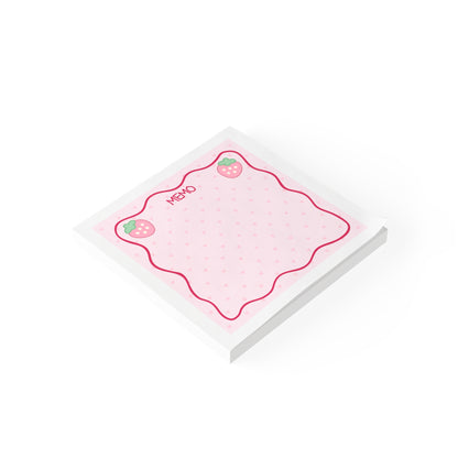 Strawberry Memo Post-it® Note Pad