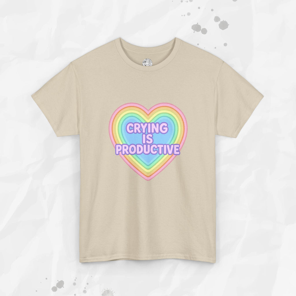 Crying Is Productive T-Shirt (Colors)