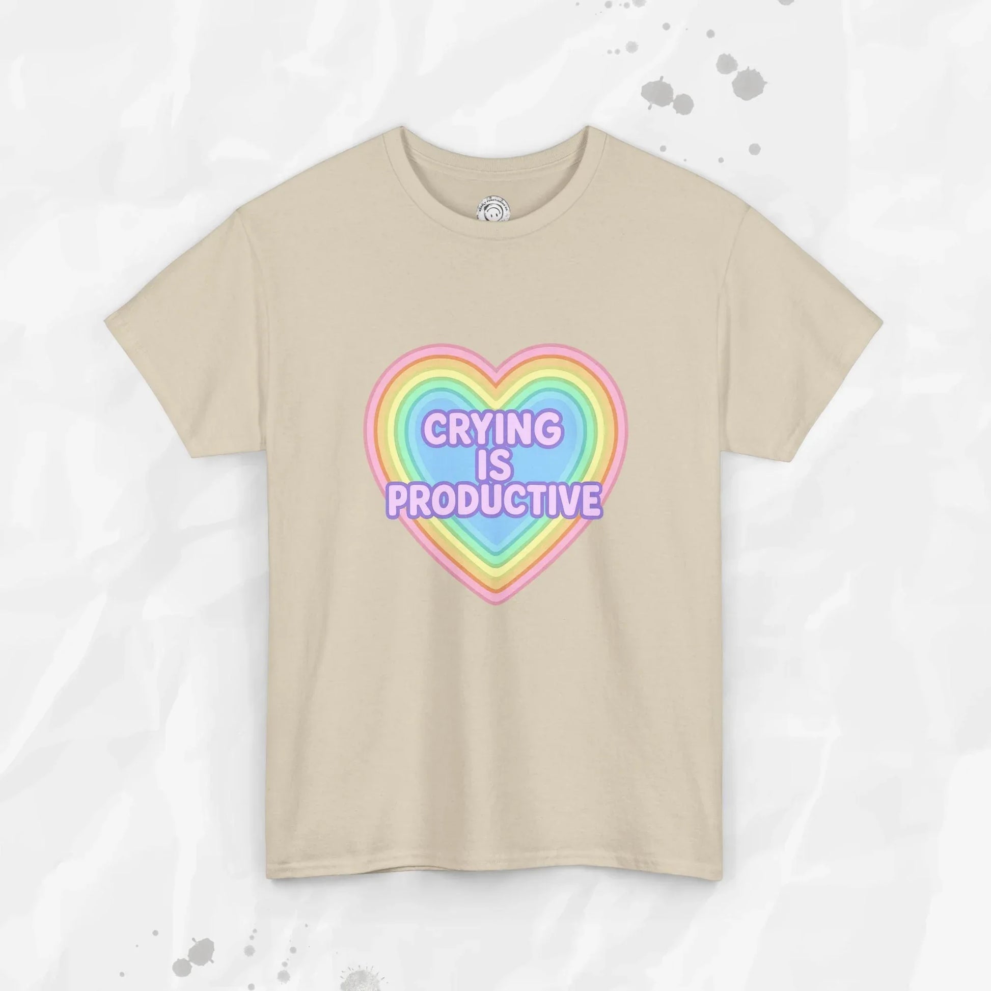 Crying Is Productive T-Shirt (Colors) - Puppy's Aesthetics
