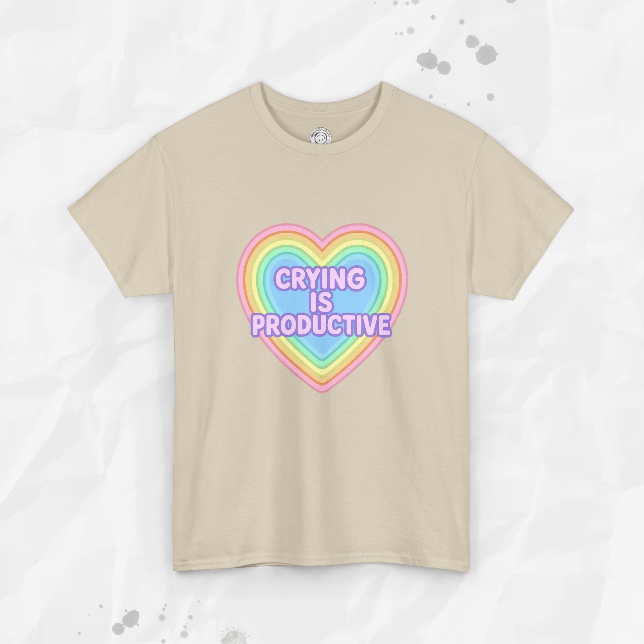 Crying Is Productive T-Shirt (Colors)