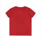 Lil Devil Cat V-Neck Play Tee - Puppy's Aesthetics