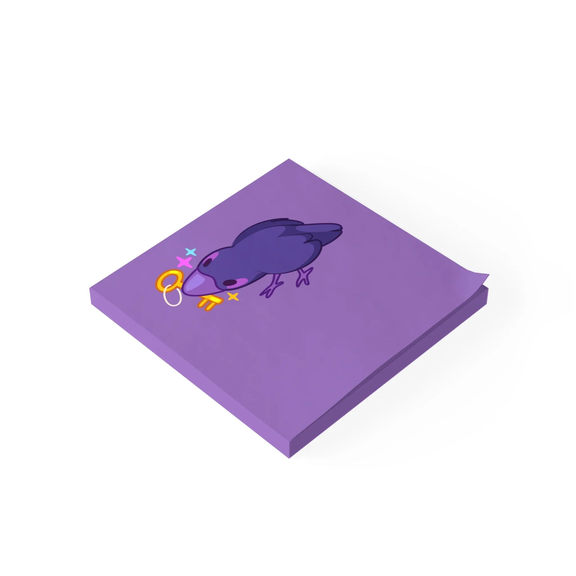 Treasure Crow Post-it® Note Pad - Puppy's Aesthetics
