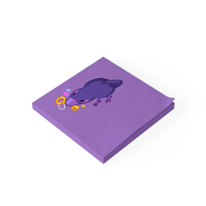 Treasure Crow Post-it® Note Pad - Puppy's Aesthetics