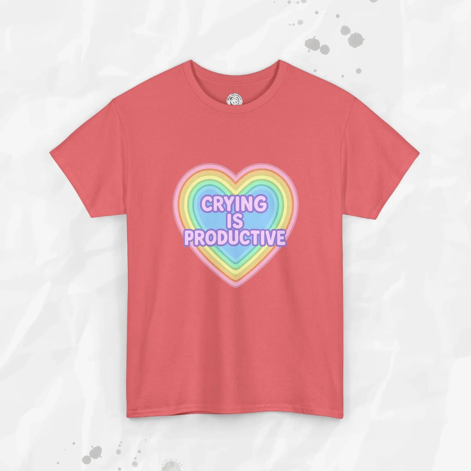 Crying Is Productive T-Shirt (Colors) - Puppy's Aesthetics