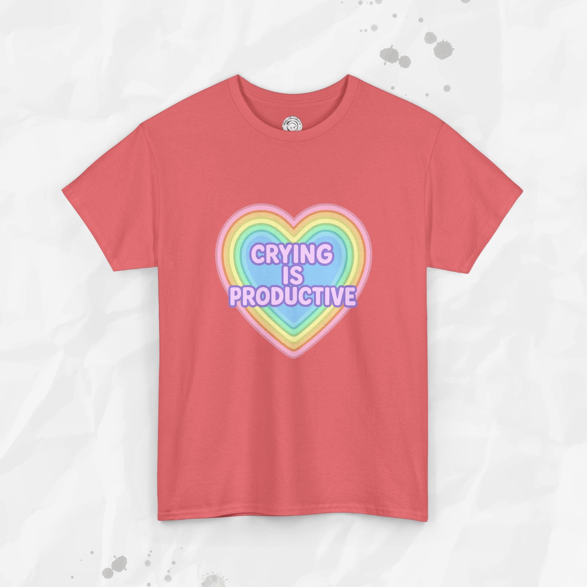 Crying Is Productive T-Shirt (Colors)