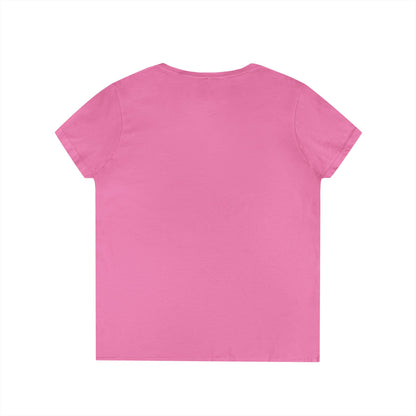 Lil Devil Cat V-Neck Play Tee - Puppy's Aesthetics