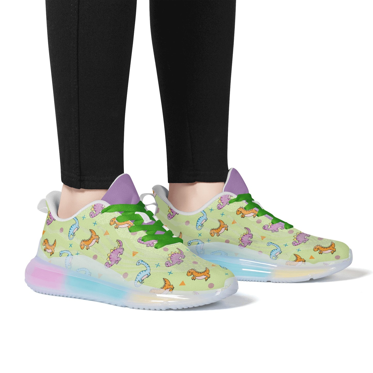 Green Baby Dinos Ladies Shoes