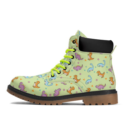 Baby Dinosaur Men's Leather Boots