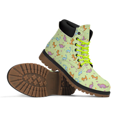 Baby Dinosaur Men's Leather Boots