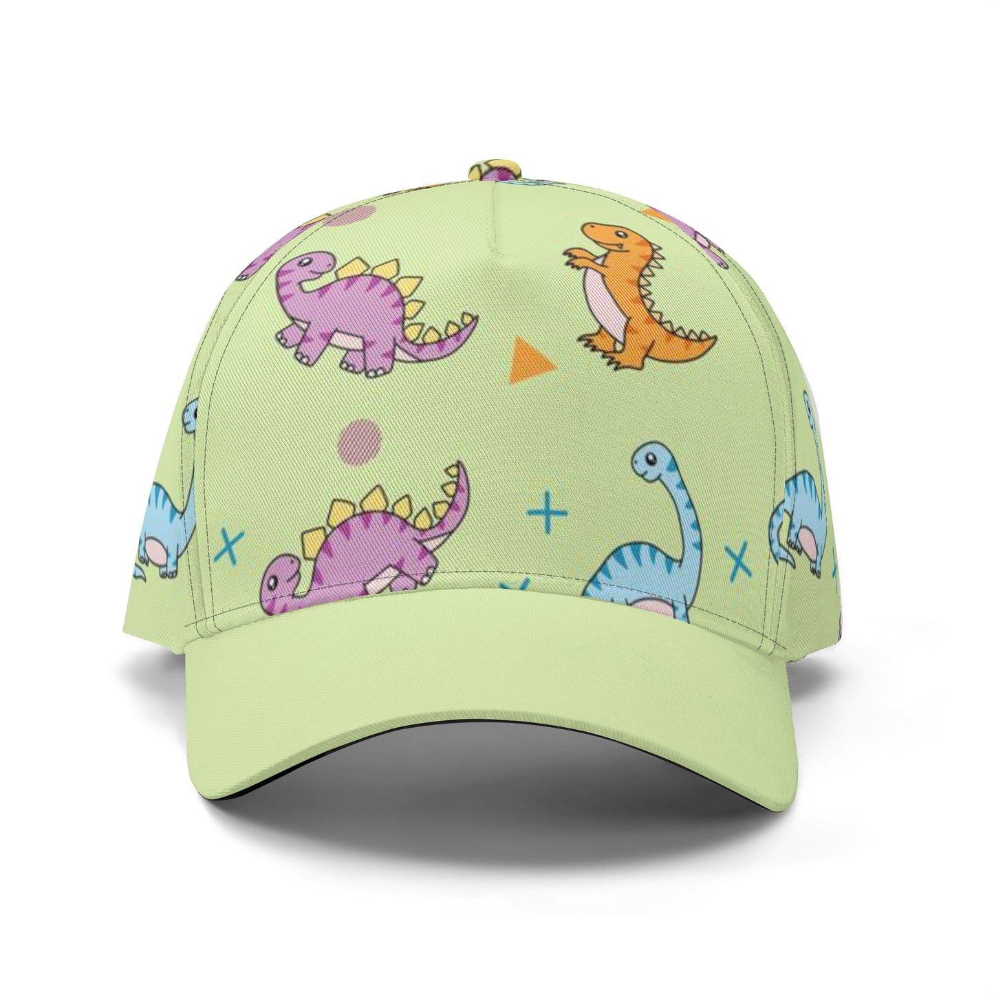 Green Dinos Baseball Cap