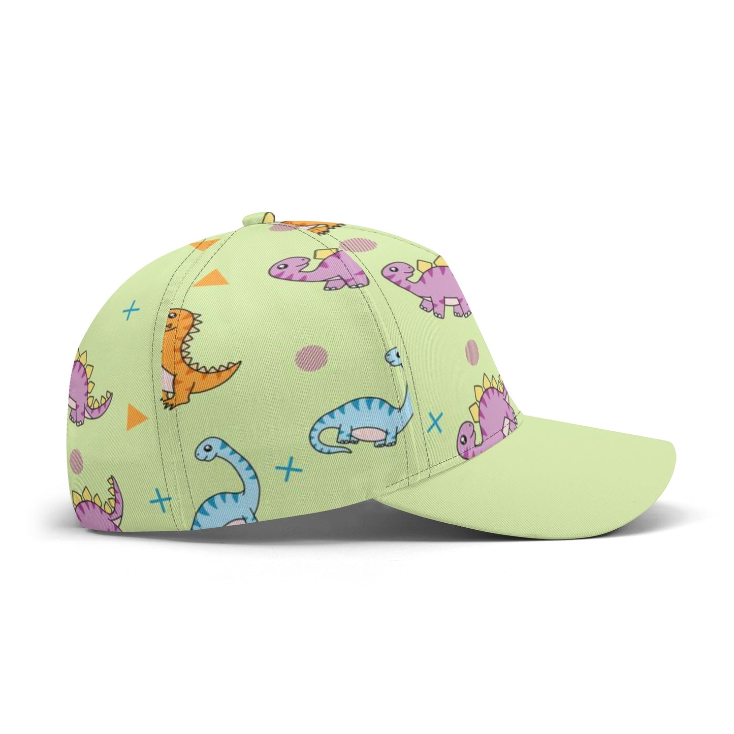 Green Dinos Baseball Cap