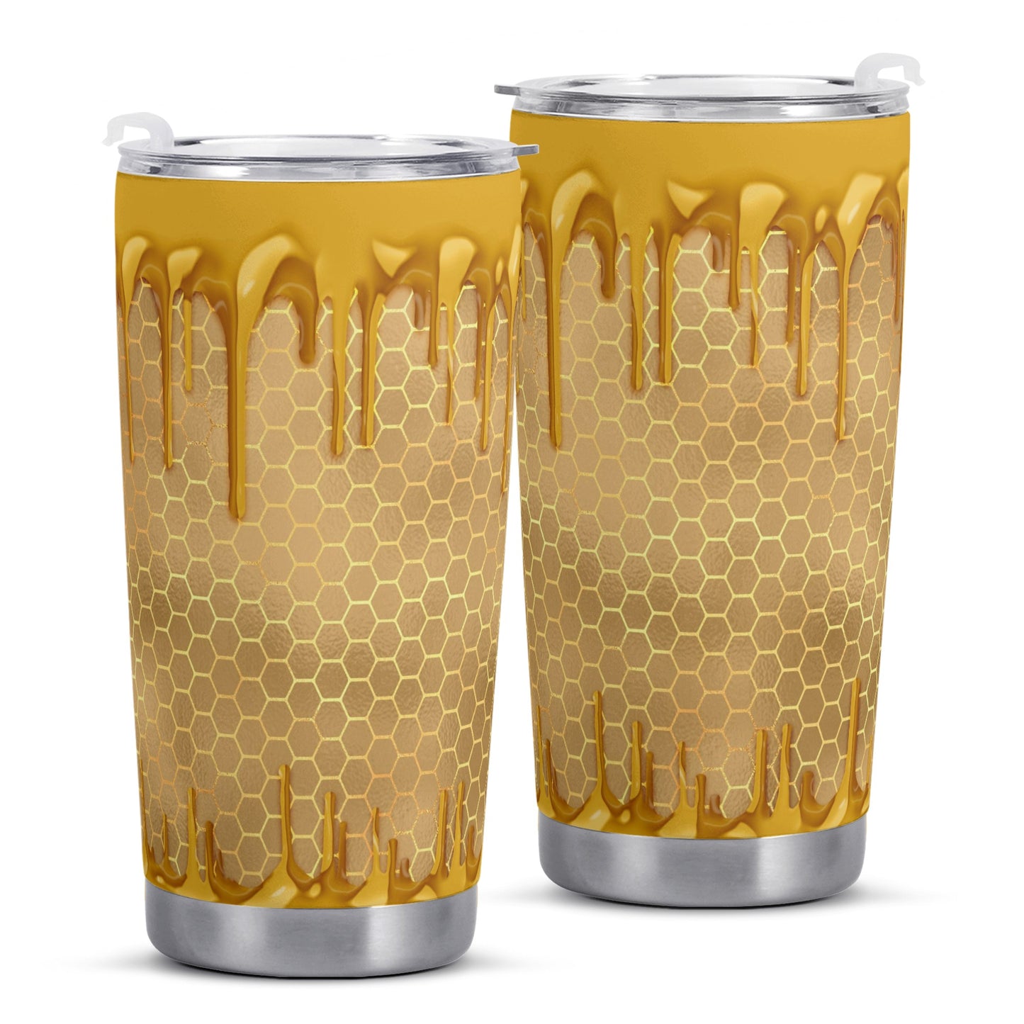 Glam Honey Bee Yellow Coffee Cup