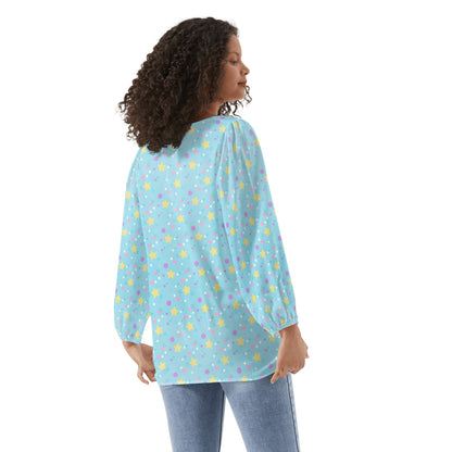 Dreamy Stars Light Babydoll Sweater