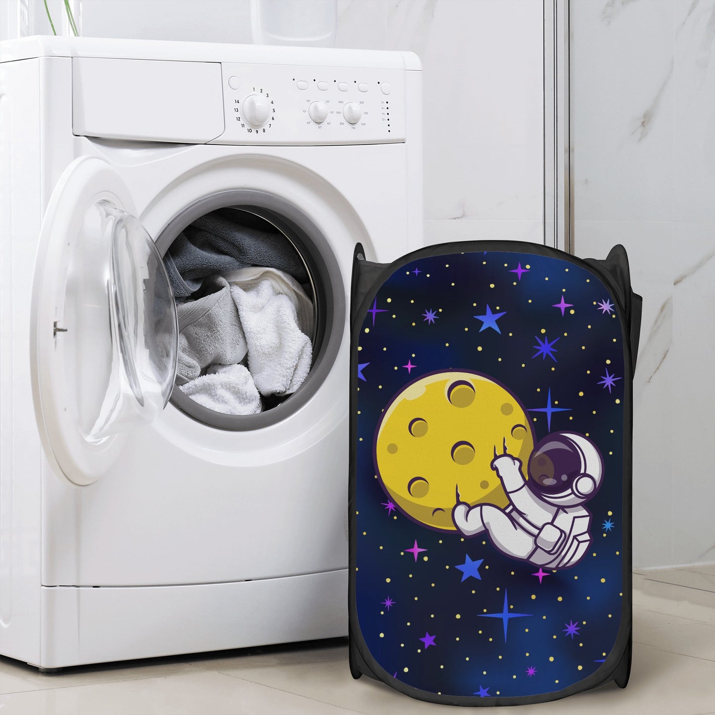 Astronaut & The Moon Laundry Hamper